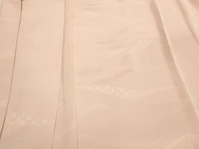 平和屋着物#羽織 色無地 抽象地紋 一斤染色 正絹 逸品 CABL3199in