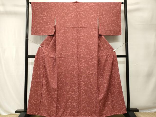平和屋着物■上質な小紋 成り物 正絹 逸品 CABL3224ev
