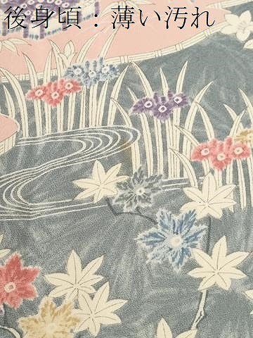 平和屋着物■上質な小紋 御所解文 正絹 逸品 CABL3233ev