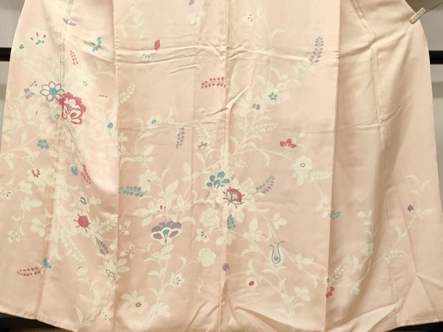 平和屋着物■訪問着 枝花文 正絹 逸品 CABL3241ev