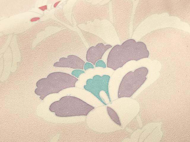 平和屋着物■訪問着 枝花文 正絹 逸品 CABL3241ev