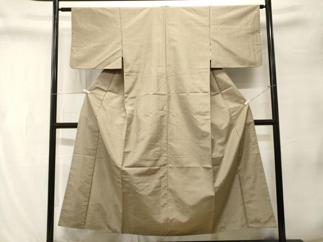 平和屋着物■本場大島紬 幾何学文 正絹 逸品 CABL3258ev