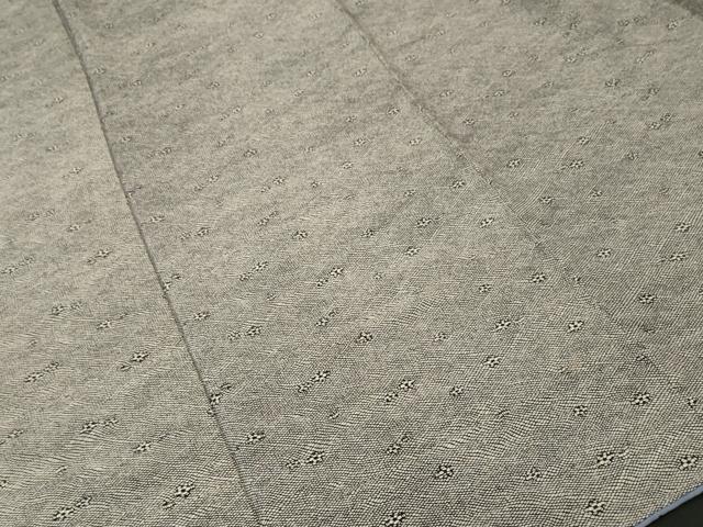 平和屋着物■上質な小紋 幾何学花文 正絹 逸品 CABL3317ev