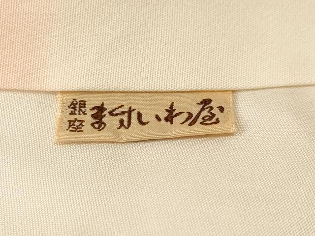 平和屋着物■上質な小紋 絵皿花鳥文 ますいわ屋扱い 正絹 逸品 CABL3318ev
