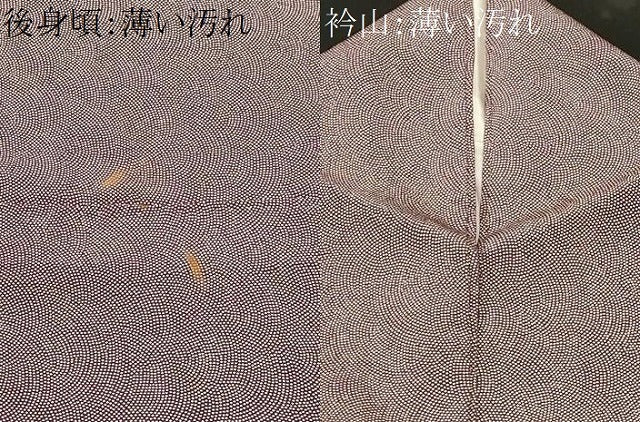 平和屋着物■江戸小紋 鮫小紋柄 正絹 逸品 CABL3375ev