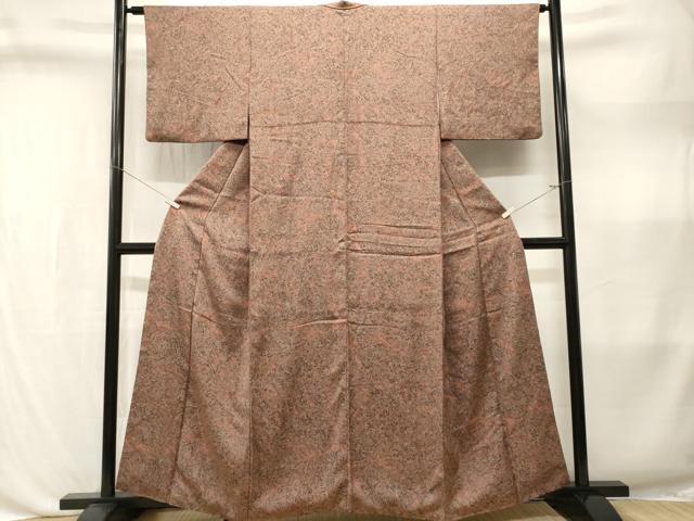 平和屋着物■上質な小紋 抽象文様 正絹 逸品 CABL3591ev
