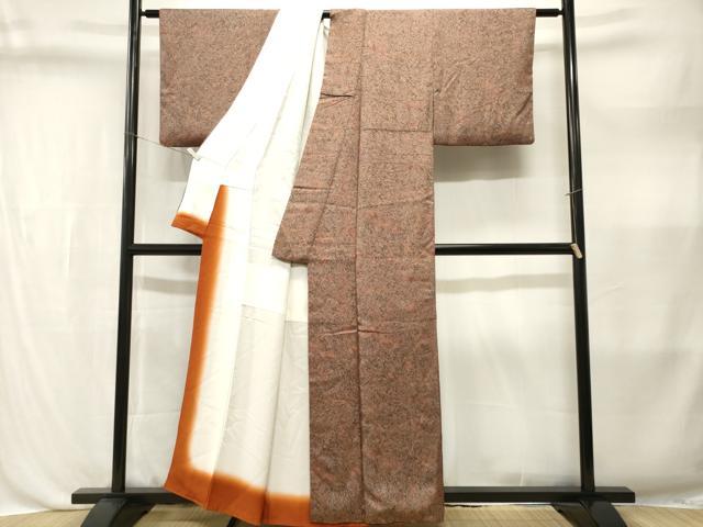 平和屋着物■上質な小紋 抽象文様 正絹 逸品 CABL3591ev