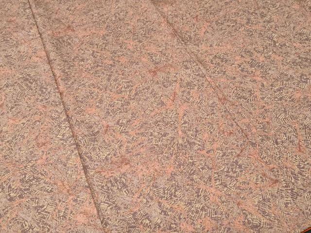 平和屋着物■上質な小紋 抽象文様 正絹 逸品 CABL3591ev