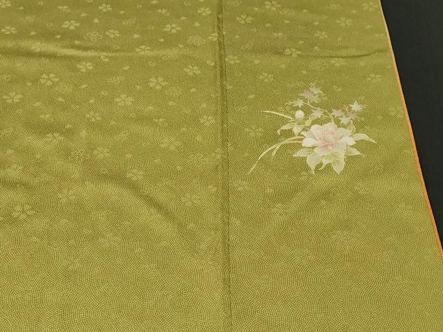 平和屋着物■訪問着 江戸小紋 霞文 鮫小紋柄 暈し染め 正絹 逸品 CABL3601ev