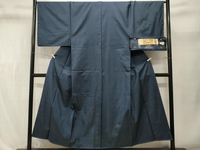 平和屋着物■男性 本場大島紬 幾何学文 本武特製 証紙付き 正絹 逸品 CABL3624ev