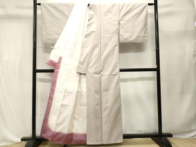 平和屋着物■本場大島紬 白大島 9マルキ 正絹 逸品 CABL3625ev