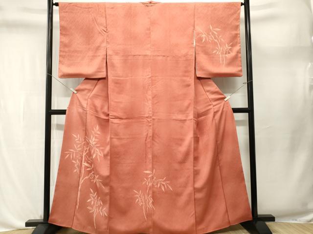 平和屋着物■訪問着 木の実枝葉文 暈し染め 正絹 逸品 CABL3661ev