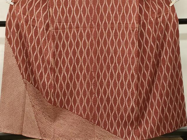 平和屋着物■訪問着 総刺繍 立波文様 正絹 逸品 CABL3689ev