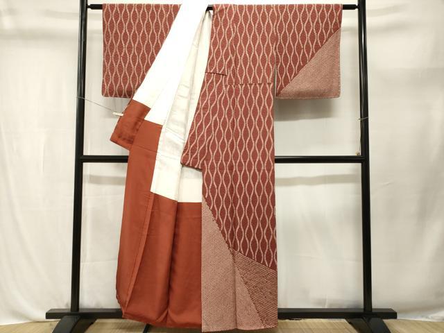 平和屋着物■訪問着 総刺繍 立波文様 正絹 逸品 CABL3689ev