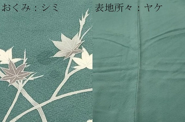 平和屋着物■訪問着 鴛鴦枝花文 正絹 逸品 CABL3695ev