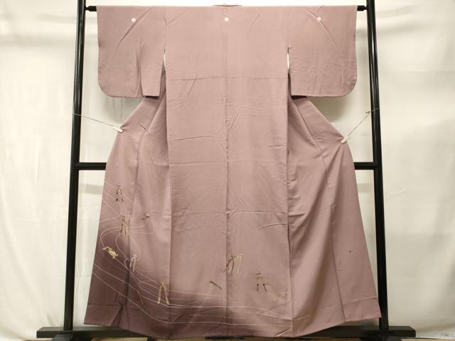 平和屋着物■豪華色留袖 銅鐸 印籠 正絹 逸品 CABL3795ev
