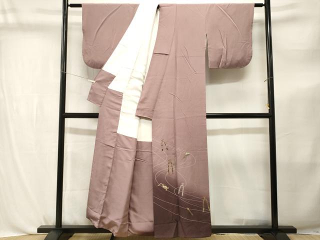 平和屋着物■豪華色留袖 銅鐸 印籠 正絹 逸品 CABL3795ev