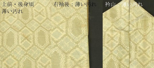 平和屋着物■本場大島紬 亀甲繋ぎ 正絹 逸品 CABL3797ev