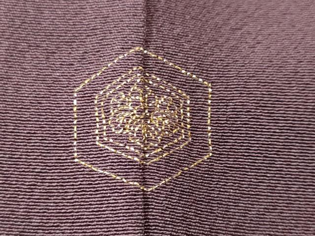 平和屋着物■豪華色留袖 駒刺繍 南天 群鶴花文 金銀彩 正絹 逸品 CABL3801ev