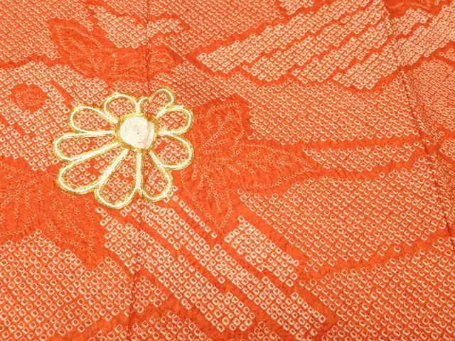平和屋着物■豪華振袖 総絞り 駒刺繍 花筏文 正絹 逸品 CABL3810ev