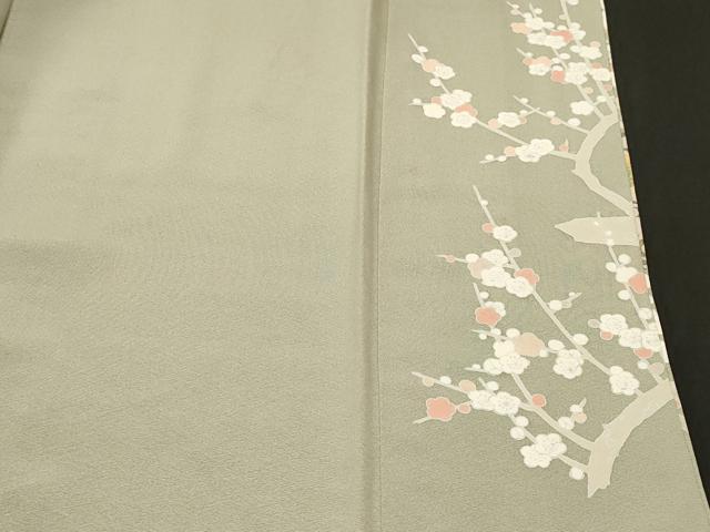 平和屋着物■豪華色留袖 駒刺繍 破れ色紙重ね飛鶴花文 金彩 正絹 逸品 CABL3823ev