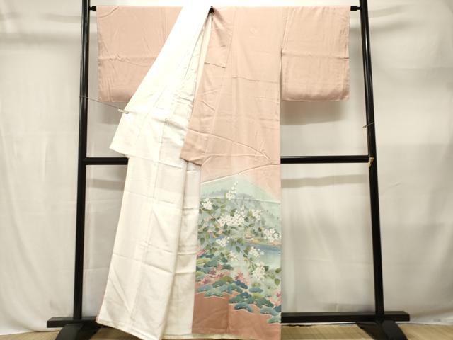 平和屋着物■豪華色留袖 作家物 風景文 暈し染め やまと誂製 正絹 逸品 CABL3831ev