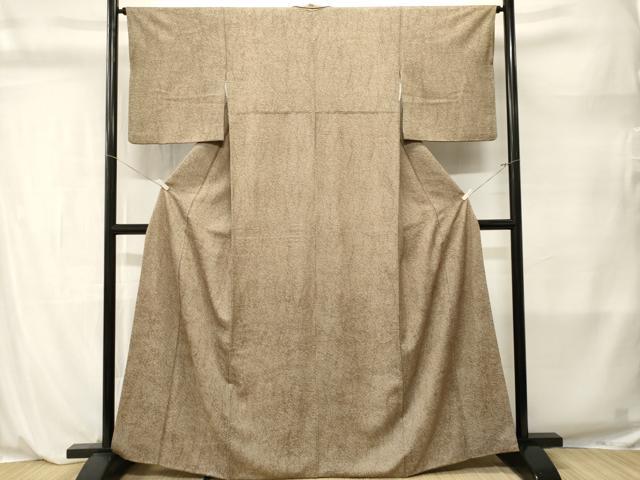 平和屋着物■上質な小紋 斜線文 正絹 逸品 CABL3900ev