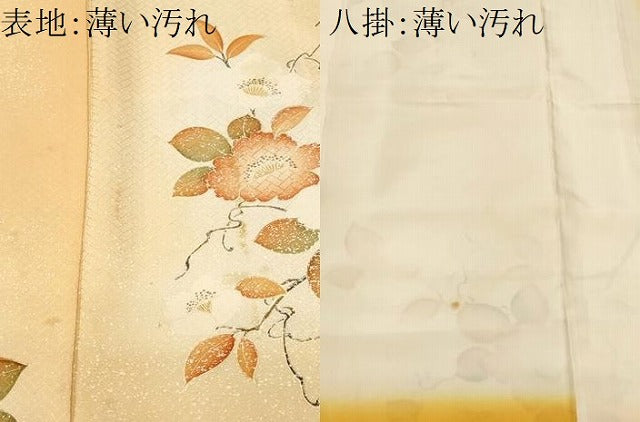 平和屋着物■上質な小紋 枝花文 暈し染め 正絹 逸品 CABL3901ev