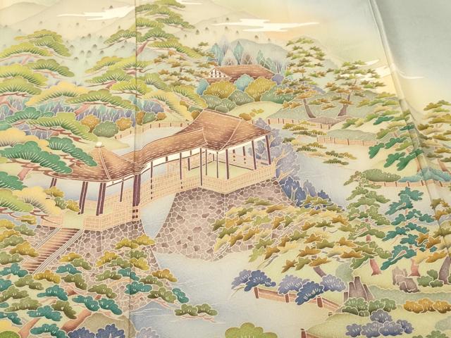 平和屋着物■豪華色留袖 作家物 修學院離宮 暈し染め 正絹 逸品 CABL3907ev