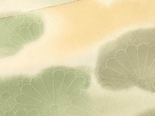 平和屋着物■訪問着 霞菊文 エ霞文 暈し染め 正絹 逸品 CABL3937ev