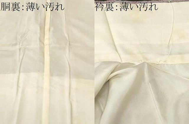 平和屋着物■上質な小紋 孔雀文 切嵌鳳凰更紗花文 正絹 逸品 CABL3996ev