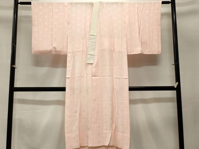 平和屋着物■長襦袢 無双仕立て 絞り 麻の葉文 正絹 逸品 CABL4000ev