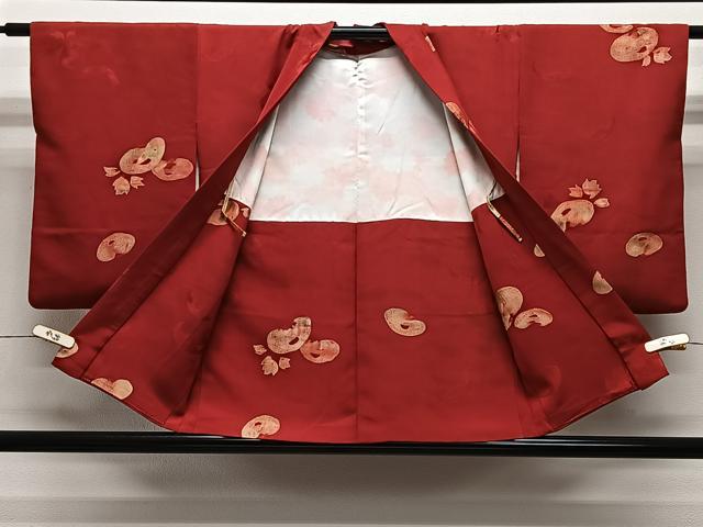 平和屋着物#羽織 地紋起こし 万寿菊 暈し染め 正絹 逸品 CABL4028ua