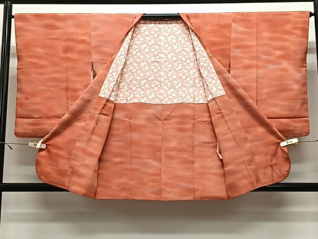 平和屋着物#道行コート 霞文 暈し染め 正絹 逸品 CABL4046ua