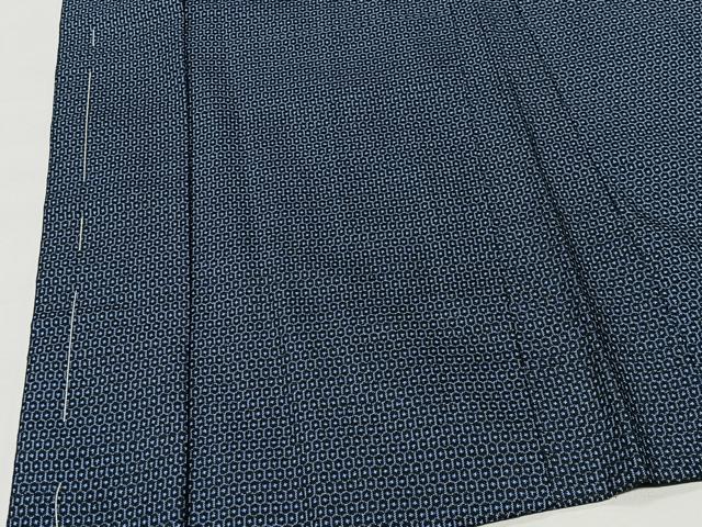 平和屋着物#男性 本場大島紬 長羽織 100亀甲 総詰め 正絹 逸品 CABL4050ua