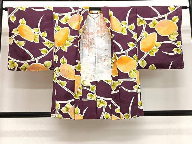 平和屋着物#羽織 地紋起こし 万寿菊 正絹 逸品 未使用 CABL4082ua
