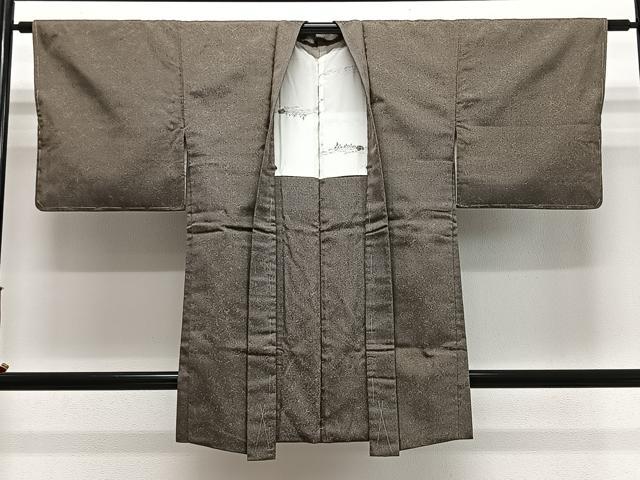 平和屋着物#長羽織 お召地 霞文 正絹 逸品 未使用 CABL4093ua