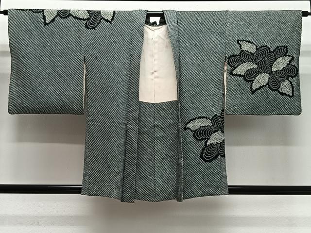 平和屋着物#羽織 総絞り 草花文 正絹 逸品 CABL4124ua