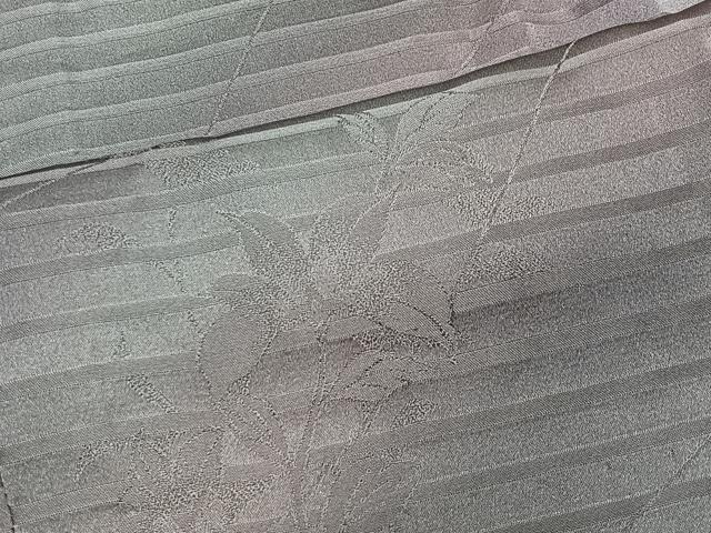 平和屋着物#道行コート 雨コート 横段花地紋 暈し染め 正絹 逸品 CABL4130ua