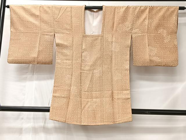 平和屋着物#道行コート 幾何学文 正絹 逸品 CABL4212ua