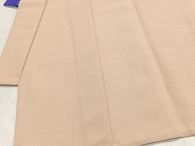 平和屋着物#男性 道中着 色紋付 単衣 蜂蜜色 洗える着物 CABL4227ua