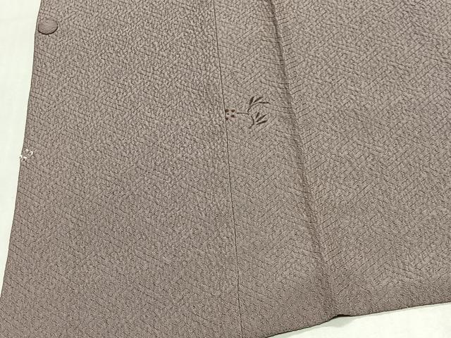 平和屋着物#道行コート 草花文 正絹 逸品 CABL4250ua