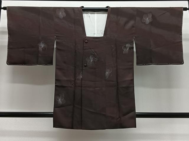 平和屋着物#道行コート 舞花文 金彩 正絹 逸品 未使用 CABL4263ua
