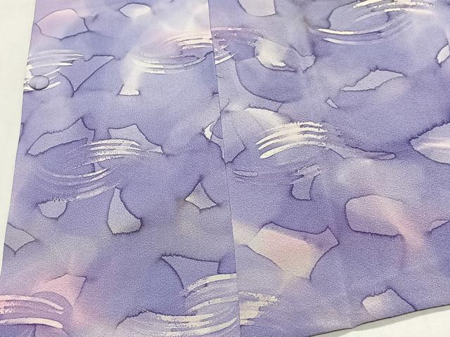 平和屋着物#道行コート 霞文 暈し染め 正絹 逸品 CABL4286ua