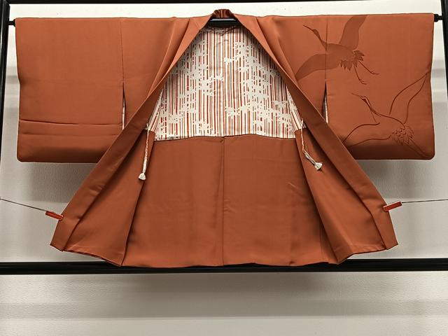 平和屋着物#羽織 飛鶴文 正絹 逸品 CABL4300ua