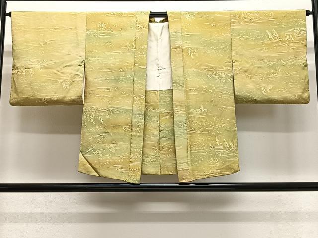 平和屋着物#羽織 風景文 暈し染め 正絹 逸品 CABL4312ua