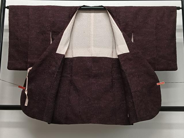 平和屋着物#道行コート 抽象文様 正絹 逸品 CABL4332ua