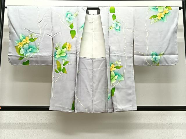 平和屋着物#羽織 草花文 暈し染め 正絹 逸品 未使用 CABL4337ua