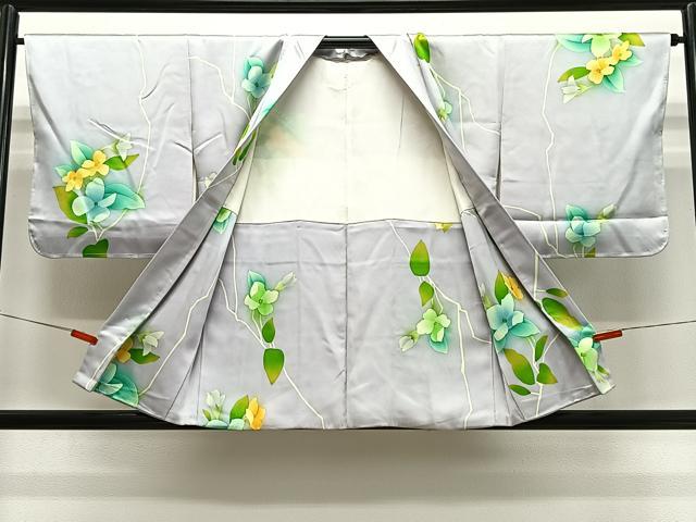 平和屋着物#羽織 草花文 暈し染め 正絹 逸品 未使用 CABL4337ua
