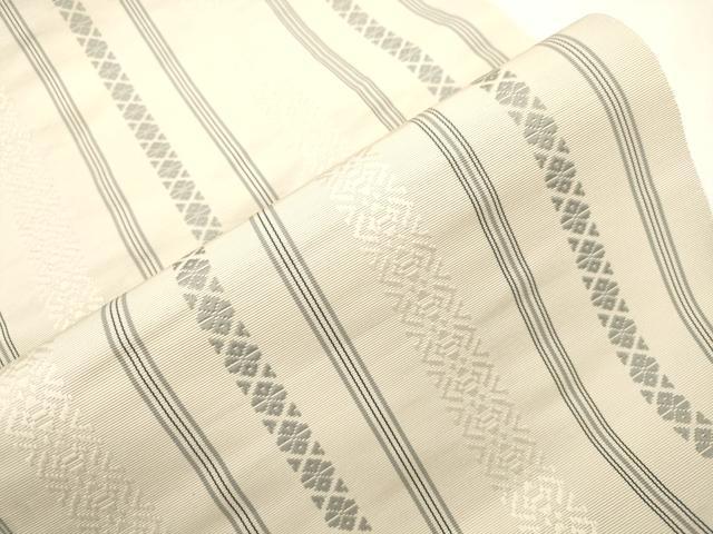 平和屋着物●本場筑前博多織 八寸名古屋帯 献上 正絹 逸品 CABL4406dy